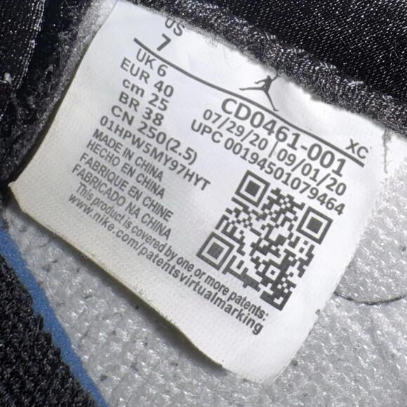 Nike Air Jordan Retro 1 High OG SE Metallic Women’s Size 7 - Picture 7 of 8